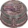 Wiccan Collection~H4743P9 Maiden Mother Crone Box 9.5cm, Resin, Bronze, One Size