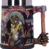 Band Merchandise~ Officially Licensed Iron Maiden The Killers Eddie Album Tankard, Black, 15.5cm