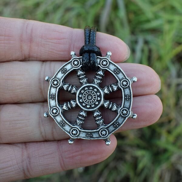 Dhar maWheel of Life Samsara Buddhist Amulet Pendant Talisman