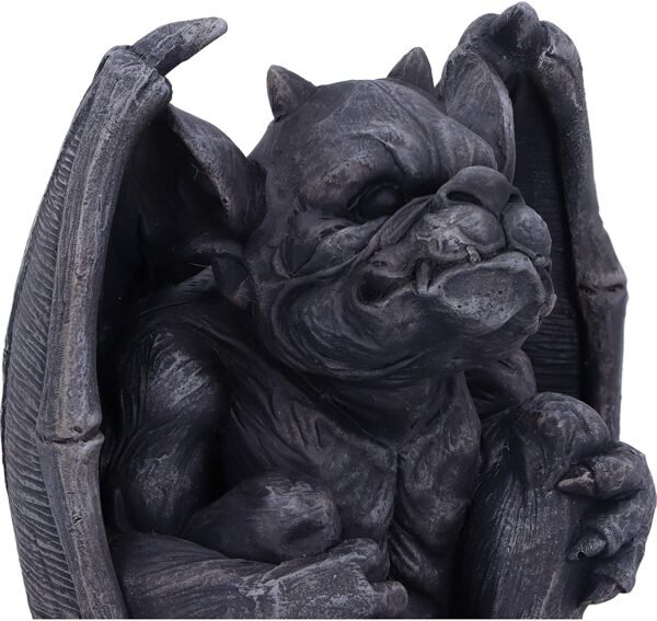 Dark Collection~Hugo Dark Black Grotesque Gargoyle Figurine, 12.5cm