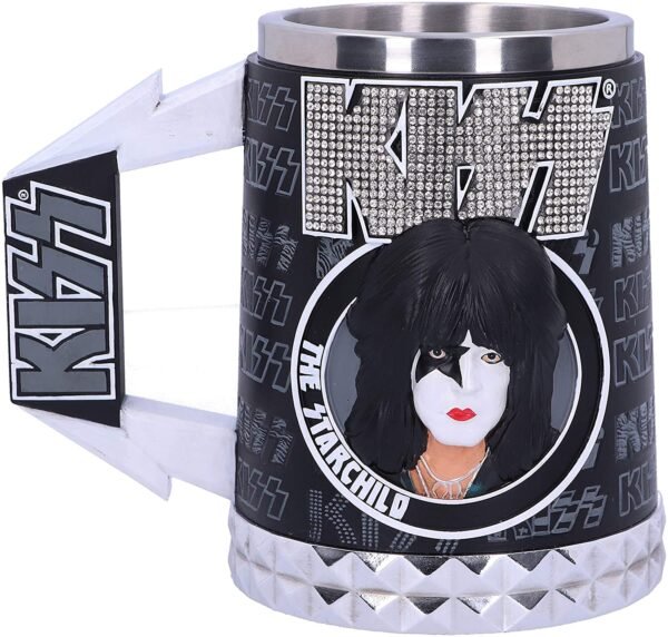 Band Merchandise~ Officially Licensed KISS Glam Range Paul Stanley The Starchild Tankard