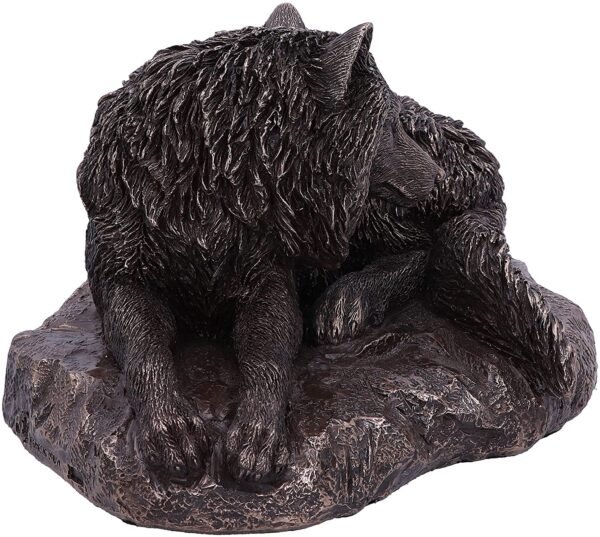 Magicun N.Giftware~Officially Licensed Bronze Lisa Parker Guardian of The North Figurine, 19.5cm