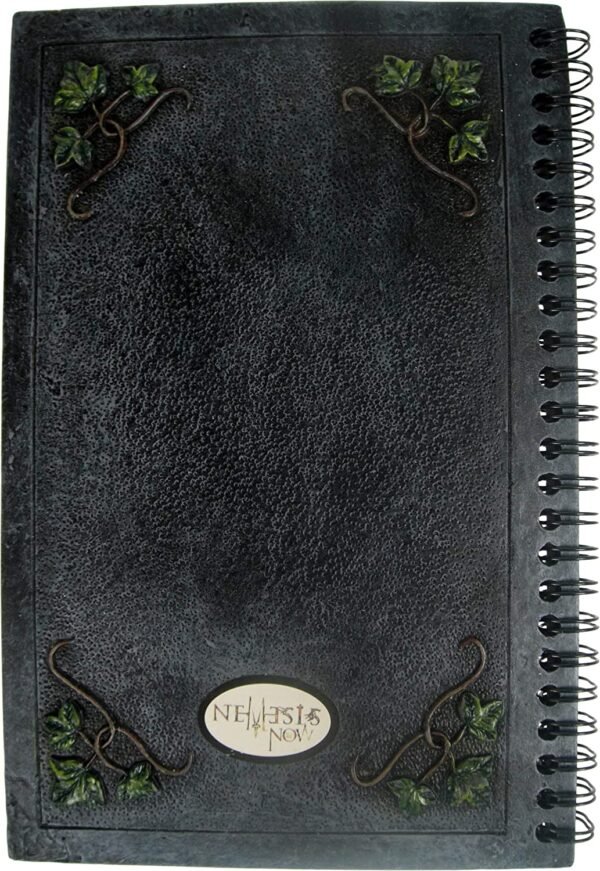 Wiccan Collection~Ivy Book Of Shadows Journal 18cm Grey