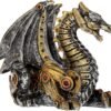 Steampunk Collection~Mechanical Hatchling Figurine 13cm Gold