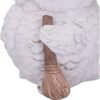 Wiccan Collection~Snowy Magic Witch Owl Familiar Figurine, White, 18cm