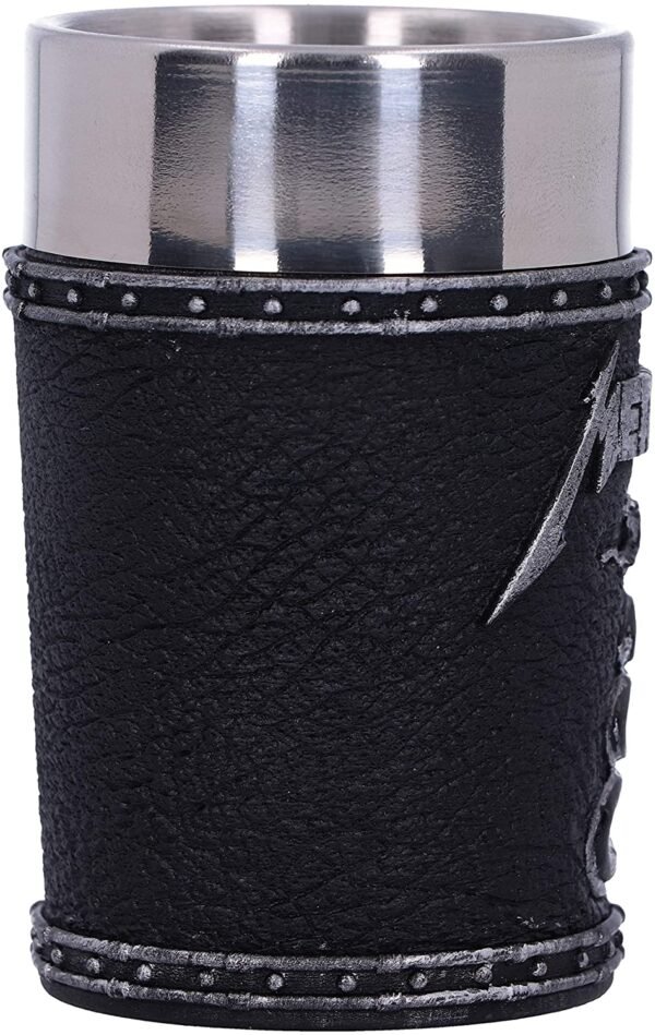 Band Merchandise~ Officially Licensed Metallica Black Album Shot Glass
