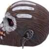 Band Merchandise~ Officially Licensed Iron Maiden The Book of Souls Eddie Head Box, Brown, 15cm