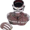 Band Merchandise~ Officially Licensed Iron Maiden Book of Souls Eddie Bust Box, Brown, 26cm