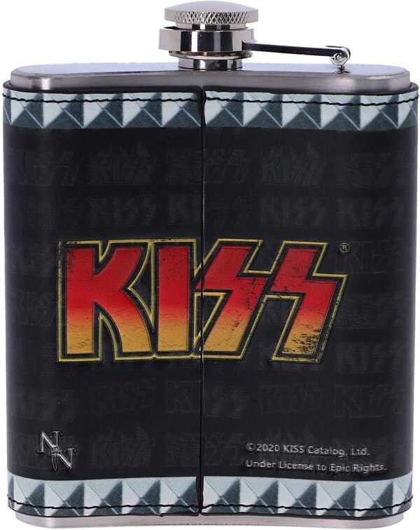 Band Merchandise~ Officially Licensed KISS The Starchild Hip Flask