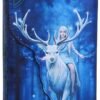 Magicun N.Giftware~Anne Stokes Fantasy Forest Elven Queen and Stag Embossed Purse, 18.5cm, Blue