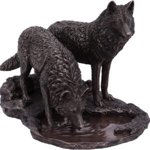Magicun N.Giftware~Officially Licensed Bronze Lisa Parker Warriors of Winter Figurine