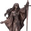 Magicun N.Giftware~James Ryman Lady of The Lake Fairytale Enchantress Figurine, 24cm, Bronze