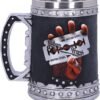 Band Merchandise~ B4895P9 Judas Priest British Steel Album Tankard Mug, Black, One Size