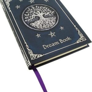 Wiccan Collection~Dream Book Journal 17cm Blue, Coated, Wood Paper