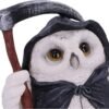 Dark Collection~Flight Grim Reaper Owl Familiar Figurine, White, 12.5cm