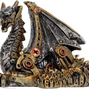 Steampunk Collection~Mechanical Hatchling Figurine 13cm Gold