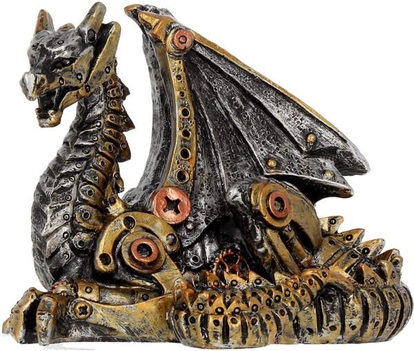Steampunk Collection~Mechanical Hatchling Figurine 13cm Gold