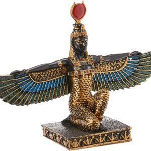 Magic  Collection~Design Toscano QL12219 Isis Goddess of Beauty Egyptian Decor Statue, 9 Inch, Full Color