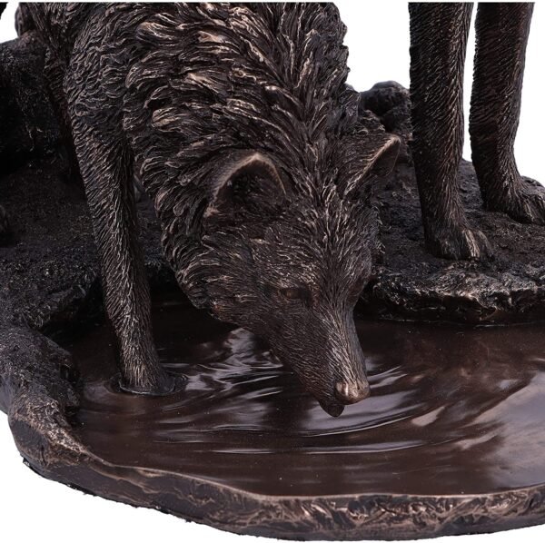 Artist Collections~ Officially Licensed Bronze Lisa Parker Warriors of Winter Figurine, 35cm