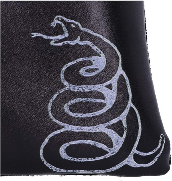 Band Merchandise~ Officially Licensed Metallica The Black Album Shoulder Bag, 23cm