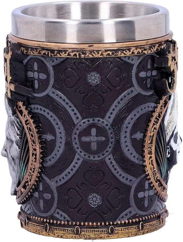 Band Merchandise~ B4858P9 Ghost Gold Meliora Shot Glass, Resin w. Stainless Steel