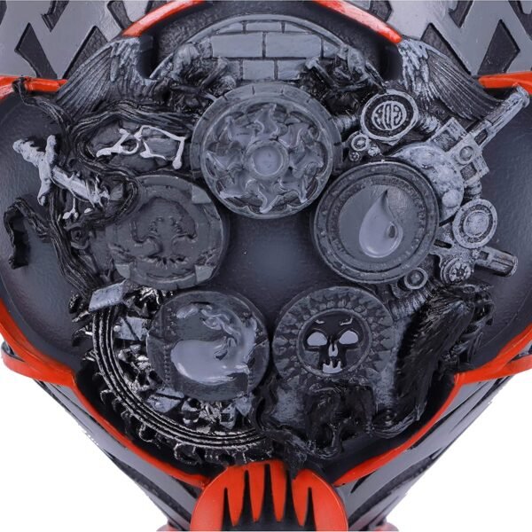 Gaming collectables~ Magic The Gathering Five Colour Wheel Goblet, Grey, 19.5cm