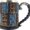 Mythology Collection~ Medieval Tankard Mug 14 cm Blue