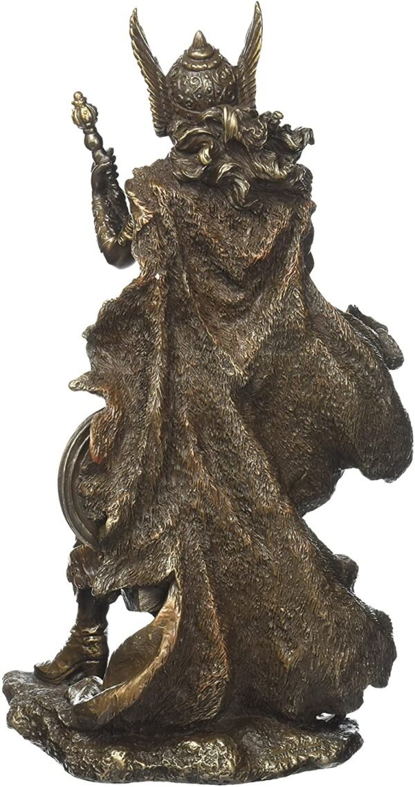 Magic  Collection~Frigga Norse Goddess of Love Marriage and Destiny Standing Near Spindle Statue