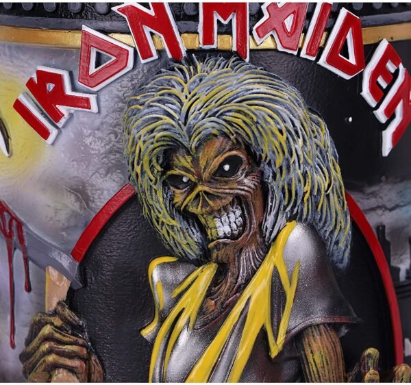 Magicun N.Giftware~Officially Licensed Iron Maiden The Killers Eddie Album Tankard, 15.5cm, Black