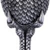 Fantasy Collection~ U4708P9 Grey Scale Dragon Claw Goblet 16.7cm, Resin w. Stainless Steel