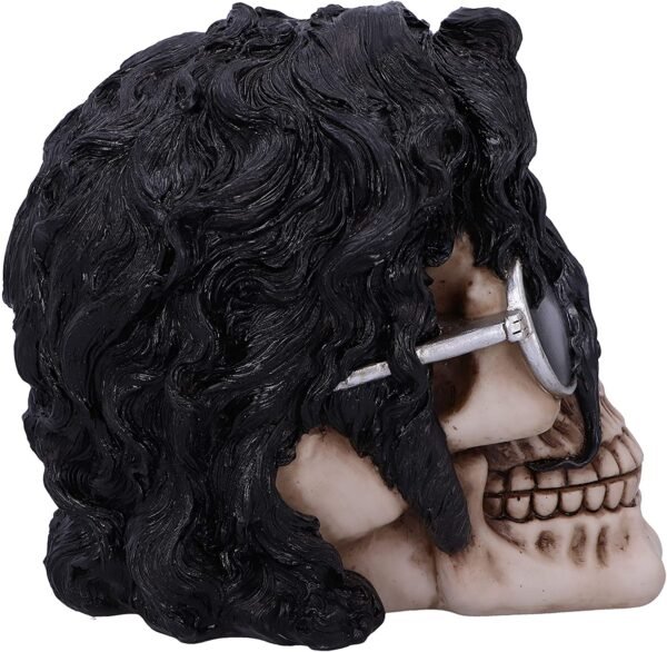 Magicun N.Giftware~Bad Michael Jackson King of Pop Inspired Skull Ornament, 16.5cm, Black
