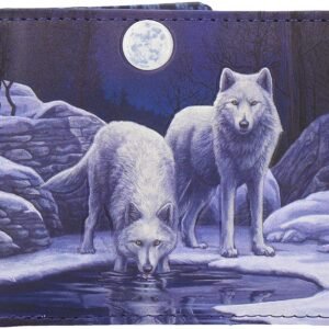 Artist Collections~ Warriors of Winter Lisa Parker Wallet 10cm Blue, PU