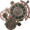 Steampunk Collection~Cogwork Clock 55cm Black