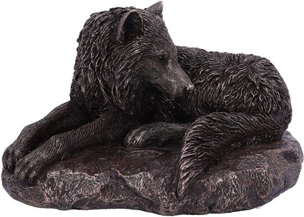 Artist Collections~ Officially Licensed Bronze Lisa Parker Guardian of the North Figurine, 19.5cm