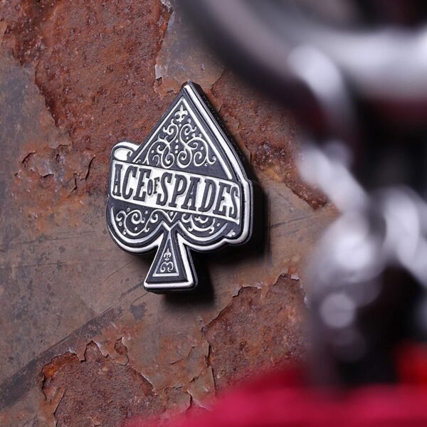 Band Merchandise~ Officially Licensed Motorhead Ace of Spades Fridge Magnet, Black, 6.5cm