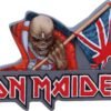 Band Merchandise~ Officially Licensed Iron Maiden The Trooper Eddie Fridge Magnet, Red, 10cm
