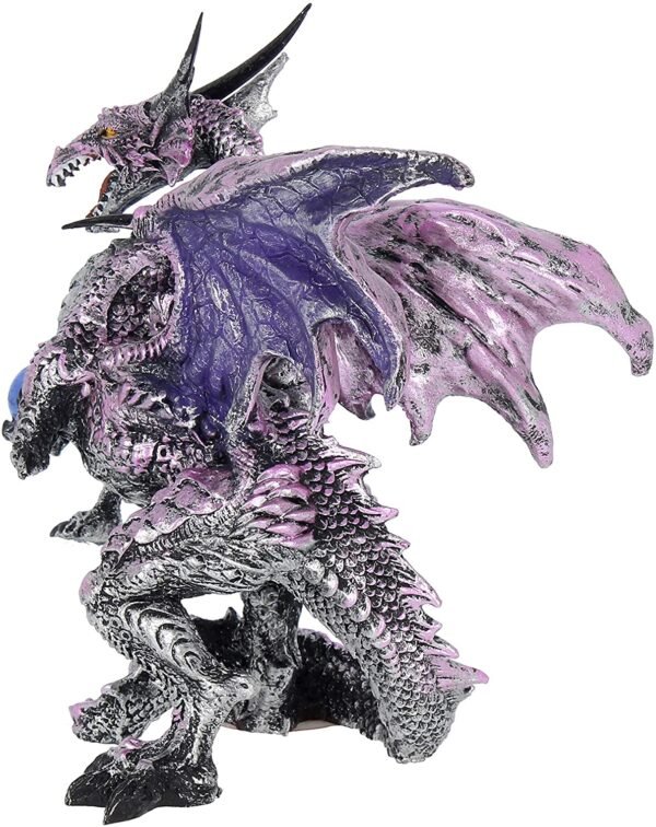 Nemesis Now Purple Dragon Protector Figurine 18cm Purple