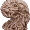 Artist Collections~ James Ryman Green Cthulhu Skull Figurine Ornament, Natural, 20cm