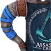 Gaming collectables~ B5335S0 Officially Licensed Assassins Creed Valhalla Viking Game Tankard, Resin w. Stainless Steel