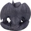 Dark Collection~Laverne Dark Black Grotesque Gargoyle Figurine, 13cm