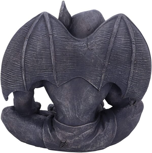 Dark Collection~Laverne Dark Black Grotesque Gargoyle Figurine, 13cm