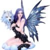 Fantasy Collection~ Spirit Wolf 33.5cm, Black