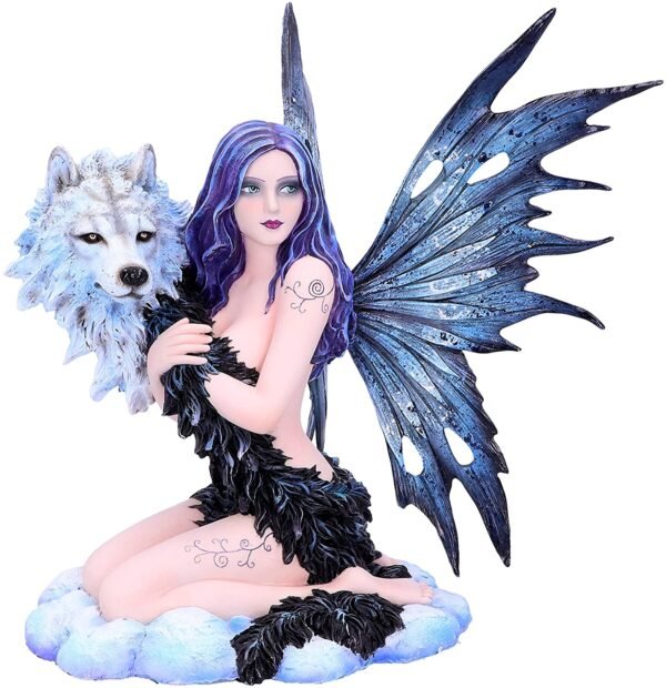Fantasy Collection~ Spirit Wolf 33.5cm, Black