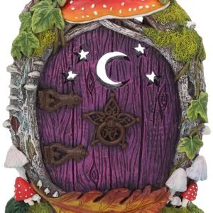 Nemesis Now Moon Forest Door 15.5cm, Purple