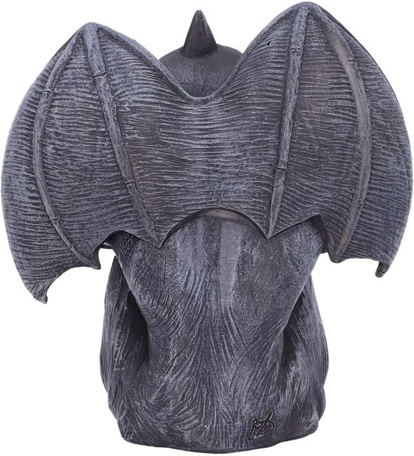 Magicun N.Giftware~Black Quasi Dark Grotesque Gargoyle Figurine, 12.5cm