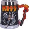 Band Merchandise~ Officially Licensed KISS Flame Range Gene Simmons The Demon Tankard, Black, 14.5cm