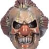 Dark Collection~Mechanical Laughter Horror Steampunk Clown Skull Ornament, Bronze, 18cm