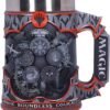 Gaming collectables~ Magic The Gathering Five Colour Wheel Tankard, Grey, 15.5cm