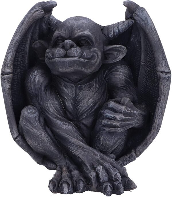 Dark Collection~Victor Dark Black Grotesque Gargoyle Figurine, 13cm