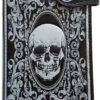 Dark Collection~C3550J7 Skull Tarot Purse 19cm Black, PU, 18.5cm